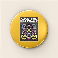 Cage The Elephant – Psychedelic Chaos and Indie Soul Cage The Elephant Pins