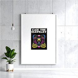 Cage The Elephant – Psychedelic Chaos and Indie Soul Cage The Elephant Posters