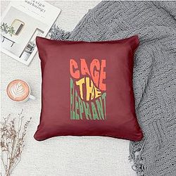 Cage The Elephant – Wavy Letters and Wild Energy Cage The Elephant Pillows