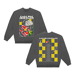Abstract Checkered Tour PM2702 Cage The Elephant Sweatshirts