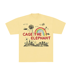 Yellow Doodle PM2702 Cage The Elephant T-Shirts
