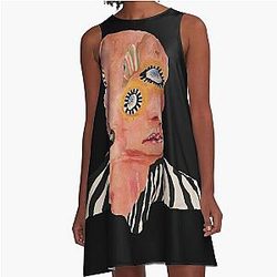 Melophobia - Cage the Elephant A-Line Dress