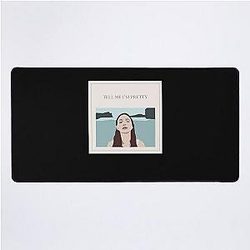 tell me im pretty  cage the elephant  Desk Mat
