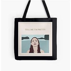 tell me im pretty - cage the elephant 	 	 All Over Print Tote Bag