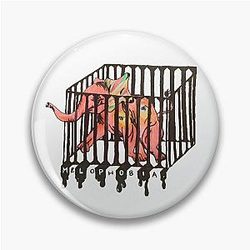 Cage the Elephant Melophobia Album Pin