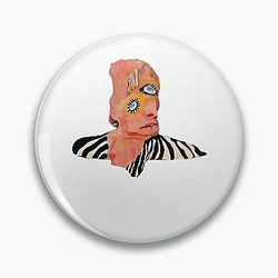 Mens Womens Great Model Cage The Elephant Creme Funny Fans Pin