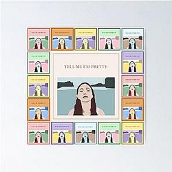 tell me im pretty - cage the elephant Poster
