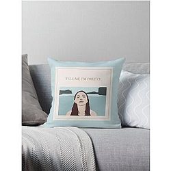 tell me im pretty - cage the elephant Throw Pillow