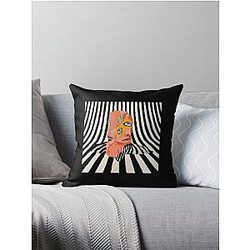 Cage The Elephant Melophobia Illustrative Album Pullover Sweatshirt Throw Pillow