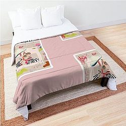 Cage The Elephant Album Collage  Comforter