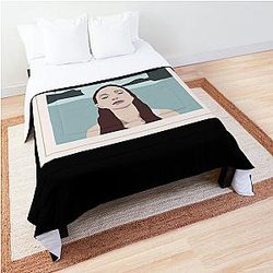 tell me im pretty  cage the elephant  Comforter