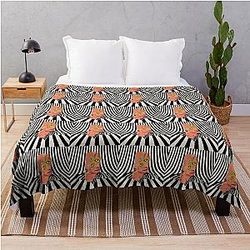Cage the Elephant Melophobia Illustrative Album Throw Blanket