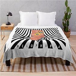 Melophobia - cage the elephant Pullover  Throw Blanket