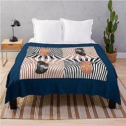 melophobia - cage the elephant     Throw Blanket