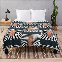 melophobia - cage the elephant   Throw Blanket