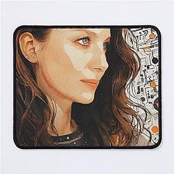 Caitriona Balfe Abstract Mouse Pad