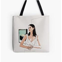 Caitriona Balfe All Over Print Tote Bag