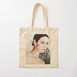 Caitriona Balfe Abstract Cotton Tote Bag