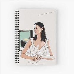 Caitriona Balfe Sketch Spiral Notebook