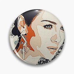 Caitriona Balfe Abstract Sketch 1 Pin