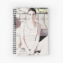Caitriona Balfe Spiral Notebook