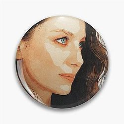 Caitriona Balfe Abstract Pin