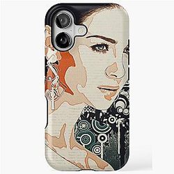 Caitriona Balfe Abstract iPhone Tough Case