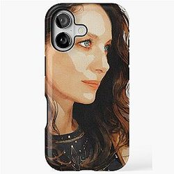 Caitriona Balfe Abstract iPhone Case