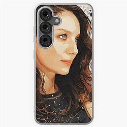 Caitriona Balfe Abstract Samsung Galaxy Soft Case