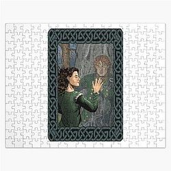 Funny Gifts Fans Caitriona Balfe Outlander Vintage Photograph Jigsaw Puzzle