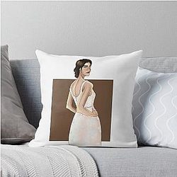 Caitriona Balfe Fanart Throw Pillow