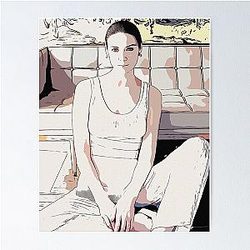 Caitriona Balfe Sketch Poster