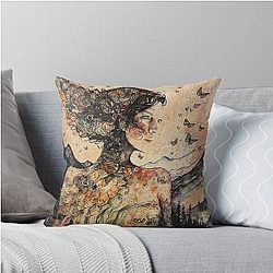 Caitriona Balfe Mother Nature Throw Pillow
