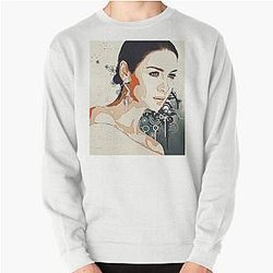 Caitriona Balfe Abstract Pullover Sweatshirt