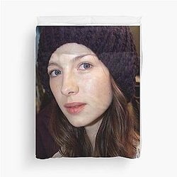 Caitriona Balfe Duvet Cover