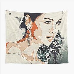Caitriona Balfe Sketch Tapestry