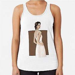 Caitriona Balfe Fanart Racerback Tank Top