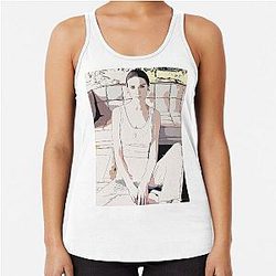 Caitriona Balfe Sketch Racerback Tank