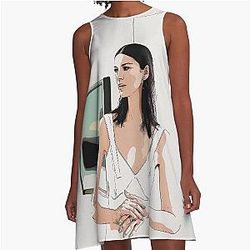 Caitriona Balfe A-Line Dress