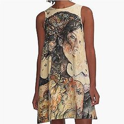 Caitriona Balfe A-Line Dress