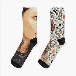 Caitriona Balfe Abstract 2 Socks