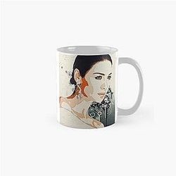 Caitriona Balfe Sketch Abstract Classic Mug