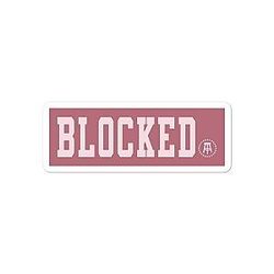 CHD Merch - Blocked Sticker