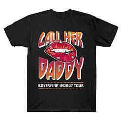 Boy Friend World Tour TTPM2402 Call Her Daddy T-Shirt