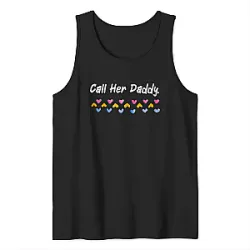 Heart Colorful PTTT2404  Call Her Daddy Tank Top