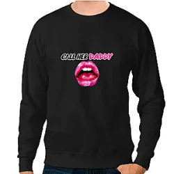 Signature Lips PTTT2404  Call Her Daddy Sweatshirt