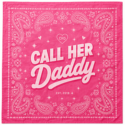 Signature Pink DTNK2407 Call Her Daddy Bandana