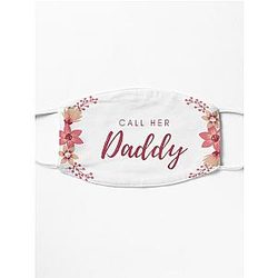 Call Her Daddy Face Mask - Flowers Mask