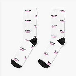 CHD Merch - call her daddy quote Socks