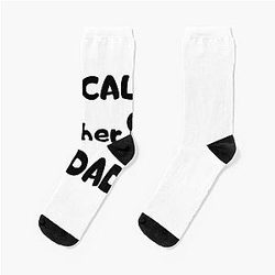 CHD Merch - Call Her Daddy Quote Socks